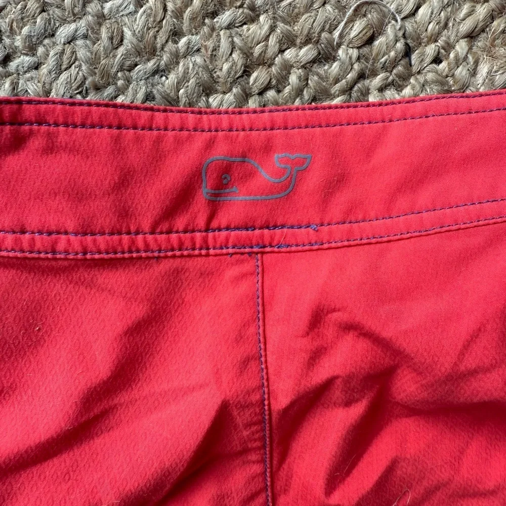 Vineyard Vines Red and Blue Men's Board Shorts sz: 42